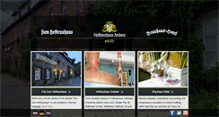 Desktop Screenshot of hofbrauhaus.biz