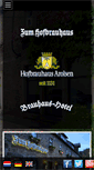 Mobile Screenshot of hofbrauhaus.biz